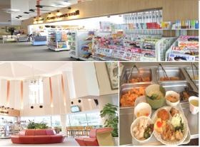 職員食堂・売店など職場環境が整っています