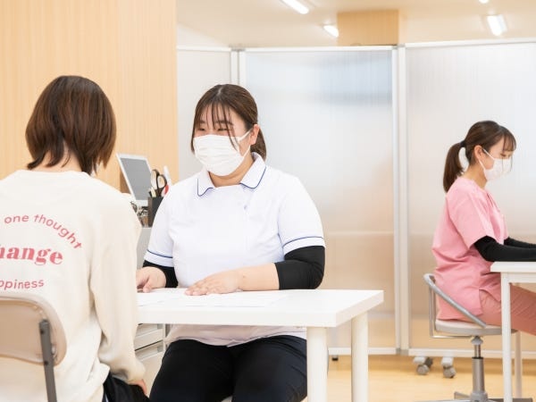 患者さんが目指す見え方の為に時間をかけてヒアリング。