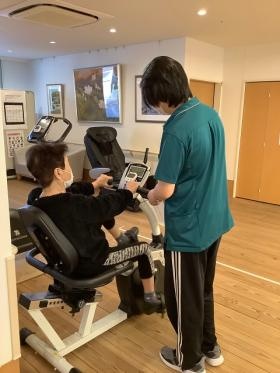 リハビリ風景 ※「超強化型」です