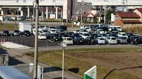 矢田野フアクトリー職員駐車場