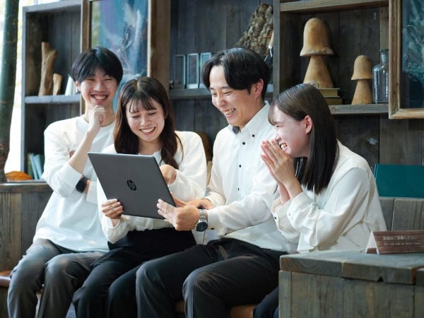 同期入社の仲間が一緒だから安心♪相談し合える環境です！