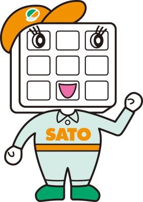 サトウパックのマスコットキャラクター「サトウパッくん」