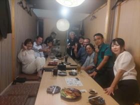 年に２回の懇親会にて