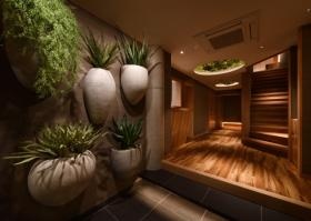 旅館「さだ助別邸ＩＣＨＩＪＯ」ロビー