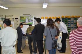 地元工業高校での企業説明会