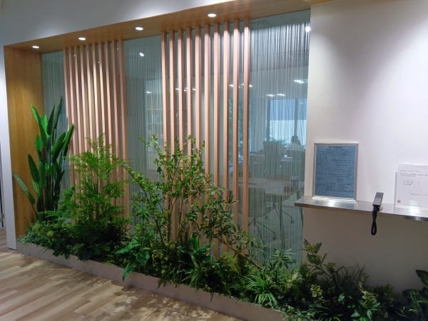 こちらはエントランス