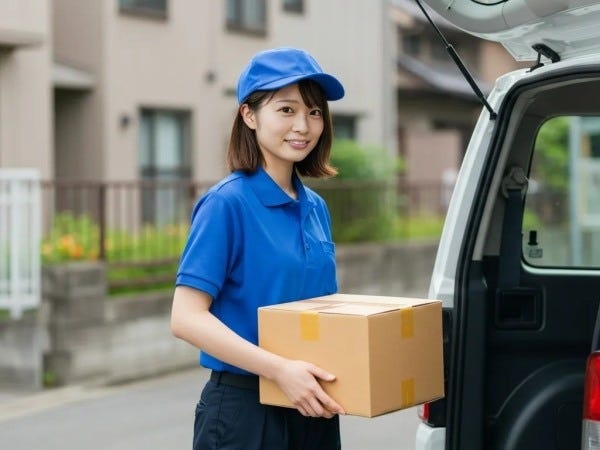 オンラインショップの配送ドライバー（学歴不問・未経験OK）