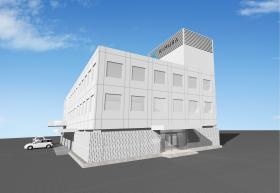 ２０２４年６月完成予定の新社屋（イメージ図）