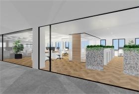 新社屋事務所（イメージ図）