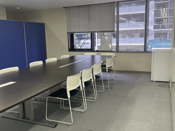 ミーティングなどを行うスペースです。