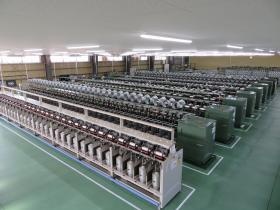 撚糸・整経工程工場