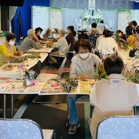 年間行事 お花教室 様子