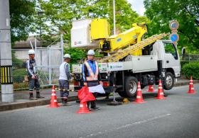 作業現場の風景