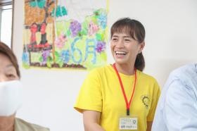 笑顔あふれる介護職員