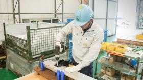 アルミ部品の組み立て