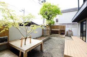 ラフ・クルー駒沢保育園 園庭