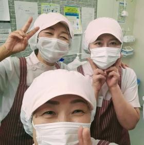 調理スタッフで～す。