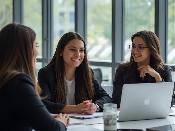 ITベンチャー企業らしいスタイリッシュな空間で、集中して仕事に取り組めます。