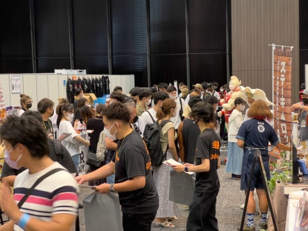 フィットネスEXPOイベントの様子です。このような展示会や競技ステージの運営をお任せ致します！