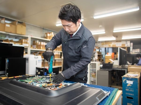 家電メンテナンス（未経験OK・資格取得支援あり）