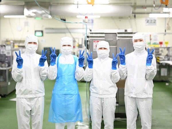 食料品製造・副業の具材の仕込・デザートなどの企画開発・未経験者（大歓迎・マイカー通勤可）