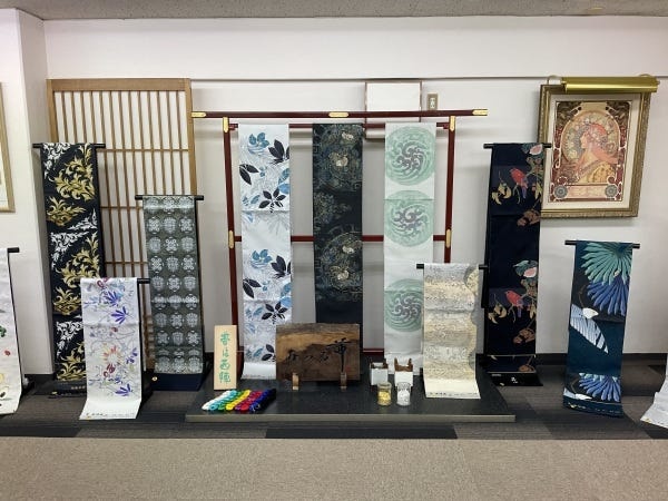 伝統工芸西陣織のルート営業（人柄重視・飛込なし）