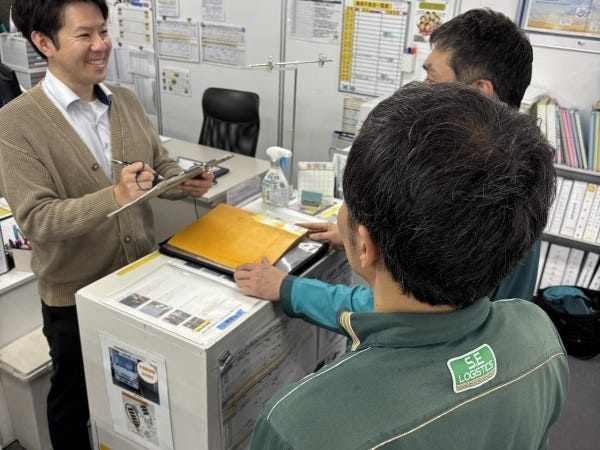 副業の準中型コンビニ配送ドライバー