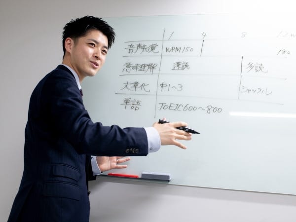 英語コンサルタントとして英語力の向上は欠かせません。入社後ゆくゆくはTOEIC950点を目指していただきます。