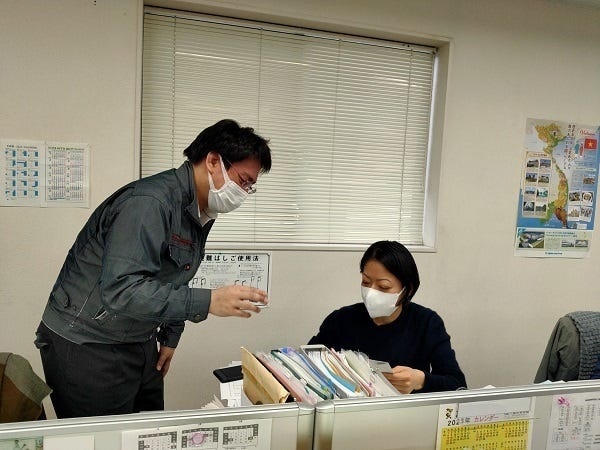 優しい営業サポートメンバー。頼りになります。