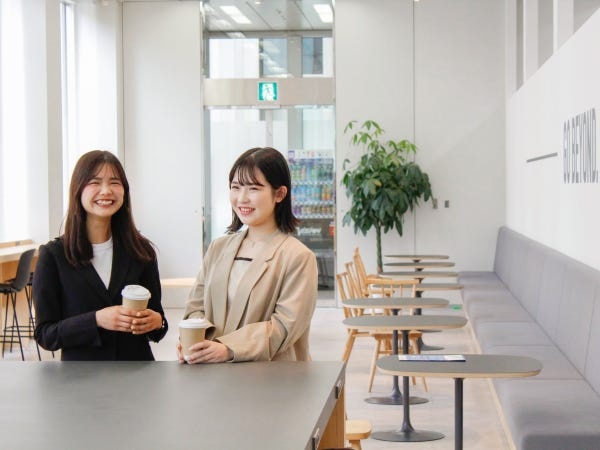 えるぼし2つ星を取得。女性も多く活躍しています。