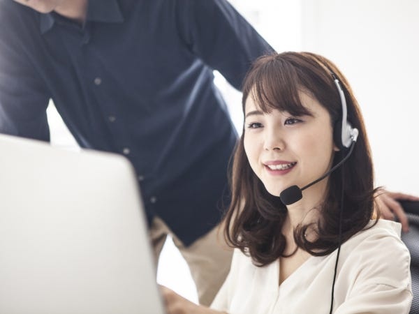 カスタマーサポート・修理日程調整のご案内スタッフ・簡単な入力（北海道米の社内販売あり）