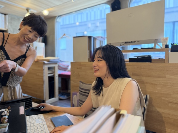 先輩社員が優しく教えてくれます！