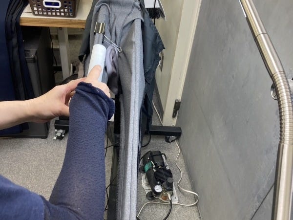 アパレルパンツ折り目加工・パンツの折り目加工