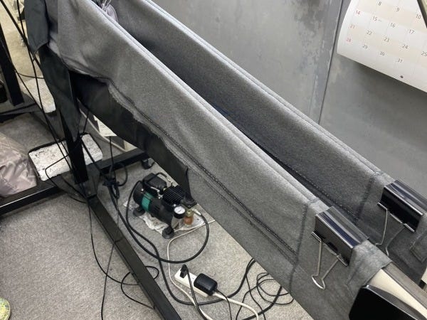 アパレルパンツ折り目加工・パンツの折り目加工