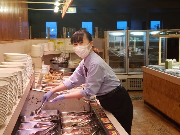 焼肉バイキングレストラン ホールスタッフ（扶養内勤務OK）釧路市入江店