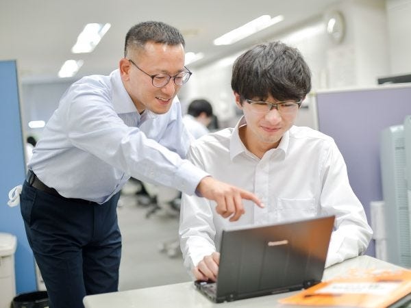 わからないところは気軽に聞ける職場環境です