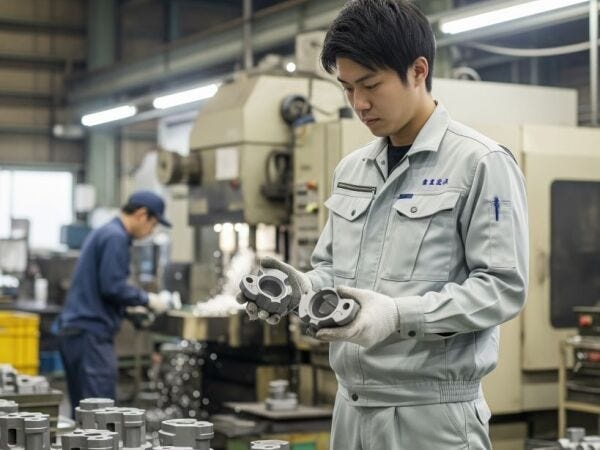 鋳造製品の目視検査スタッフ募集！未経験者歓迎