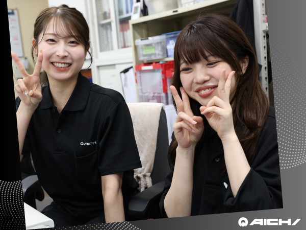 ＼事務員さんをパシャリ／