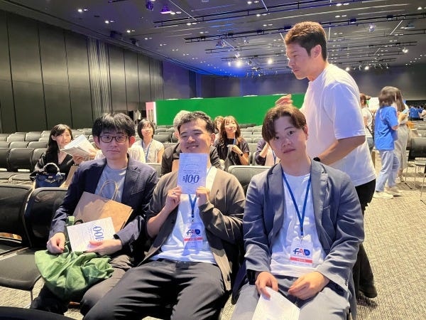 freee Advisor Awards 2024での1枚。