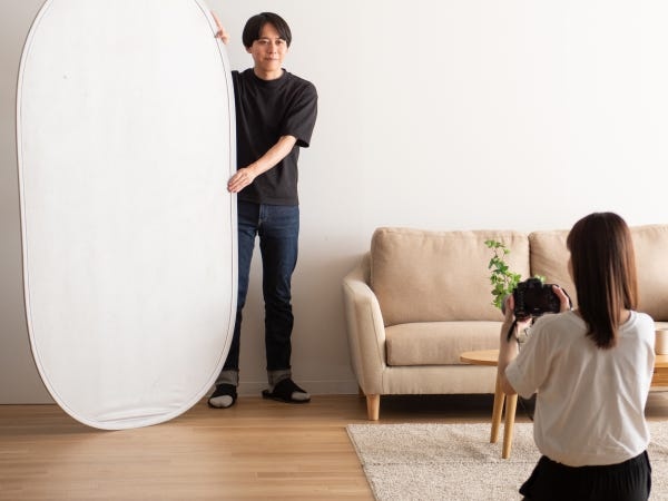 ECの撮影現場を経験できます。