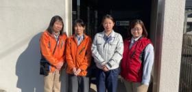 ガス検針員のスタッフです。