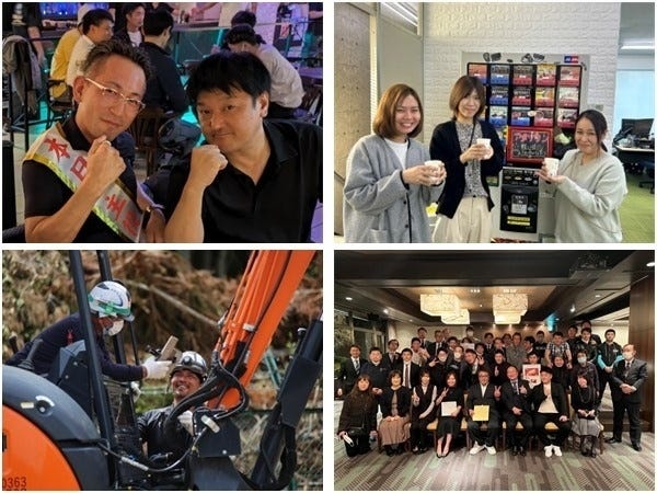 社内のコミュニケーションは活発です。福利厚生の一環としてコーヒーが30円で飲める嬉しい制度も。