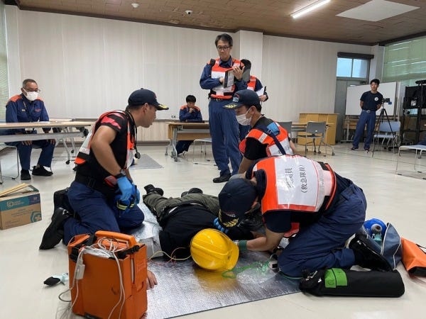 定期的に訓練や試験を実施。消防職員として必要な技術を培っています。