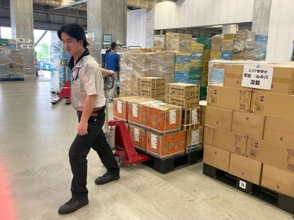 オフィス事務用品の入出荷・仕分け作業スタッフ（未経験歓迎）