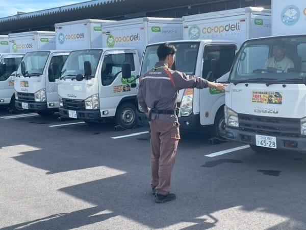 ルート配送ドライバー（未経験歓迎）組合員宅への商品配送