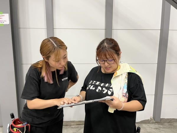 アルバイトの方から日々質問がありますので、ご対応をお願いします◎