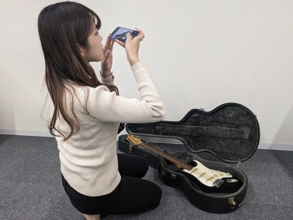 オークションに出す写真を撮影中☆