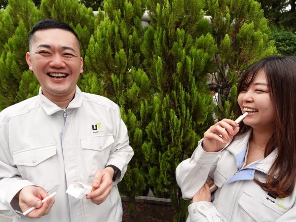 休憩中はしっかりとリラックス♪メリハリをつけて働けるのも当社の魅力です◎