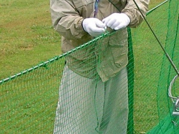 防球ネット設置工事スタッフ（未経験歓迎）