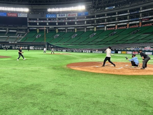 福岡みずほPayPayドームにて野球大会を実施しました！社員行事も定期的に行っています★